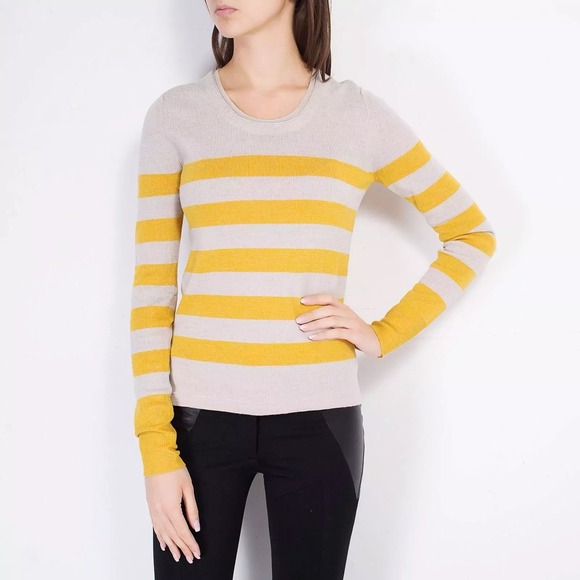 Burberry Sweaters - Burberry Brit Long Sleeve Striped Sweater Size S